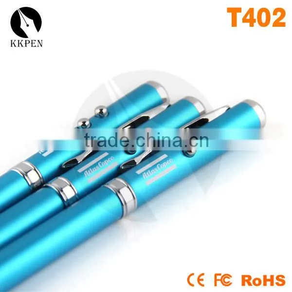 KKPEN Aluminum 4 in 1 Multi Tool Pen With Led Light photo-3