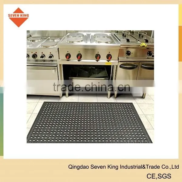 Rubber Bar Mat Eco-friendly Made in Qingdao Anti Slip Rubber Mat photo-3