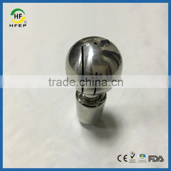 360 Sanitary Stainless Steel Rotary Tank Cleaning Liquid Spray Nozzle photo-2