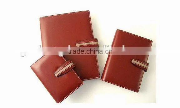 High Quality Customized Made-in-china Leather Folder for Diary(ZDF12-011) photo-4