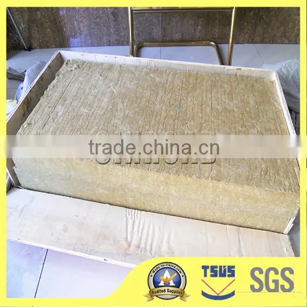 Construction Material Water-Repellent Rockwool 150kg/m3 photo-4
