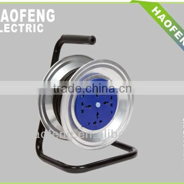 Electric Extension Cable Reel With Socket Outlet Switch UK Standard