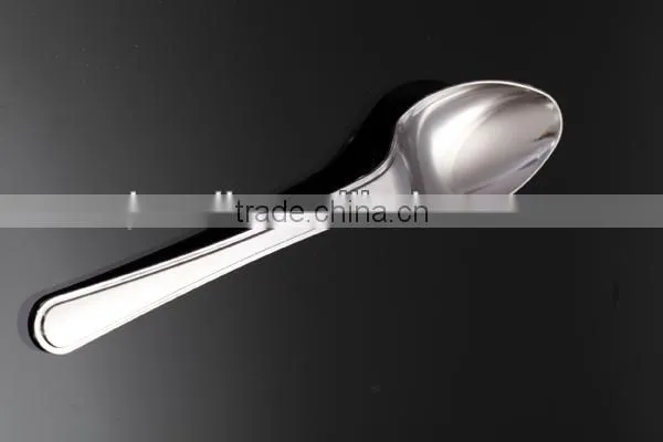 Silver Coating Plastic Spoons,disposable Plastic Cutlery