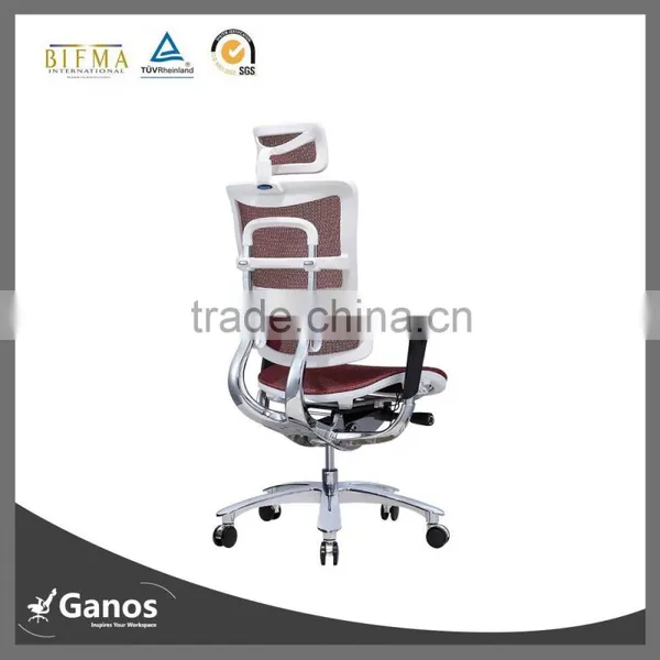 High Back Mesh Office Chair With Alloy Base photo-4