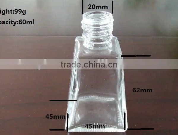 60ml Empty Glass Bottle