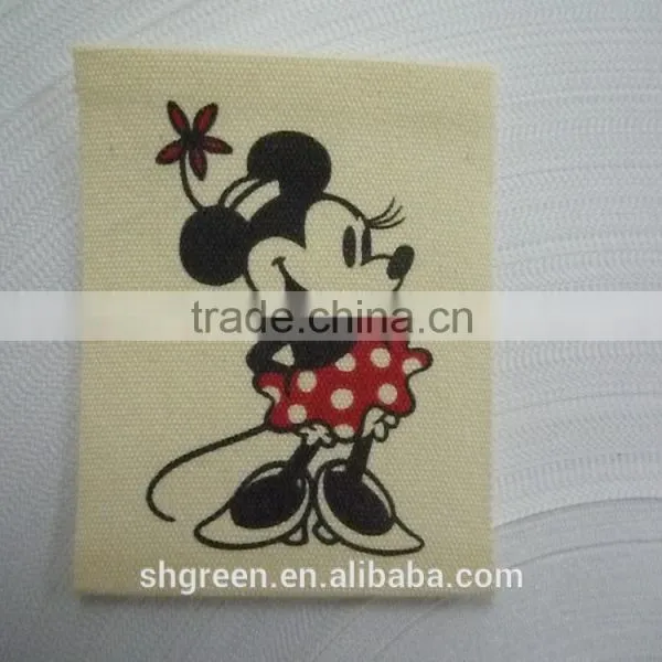 Simple Printing Folded Cotton Label photo-4