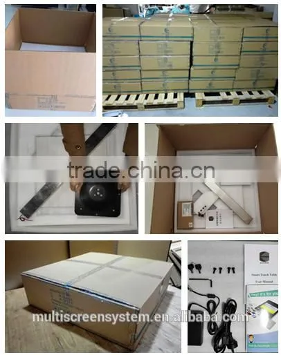 21.5 " White Black Oem Full hd Touchscreen Interactive Coffee Table / Smart Touch Table / Restaurant photo-3
