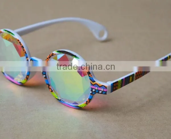 Fashion Kaleidoscope Glasses With Glass Lens photo-3