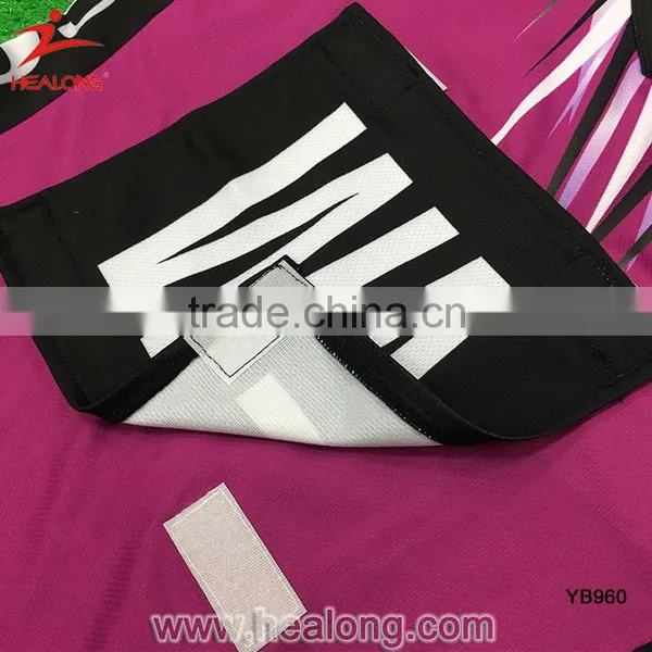 Healong Factory Sublimation Cheap Netball Jersey Skirts Dresses Uniforms photo-4