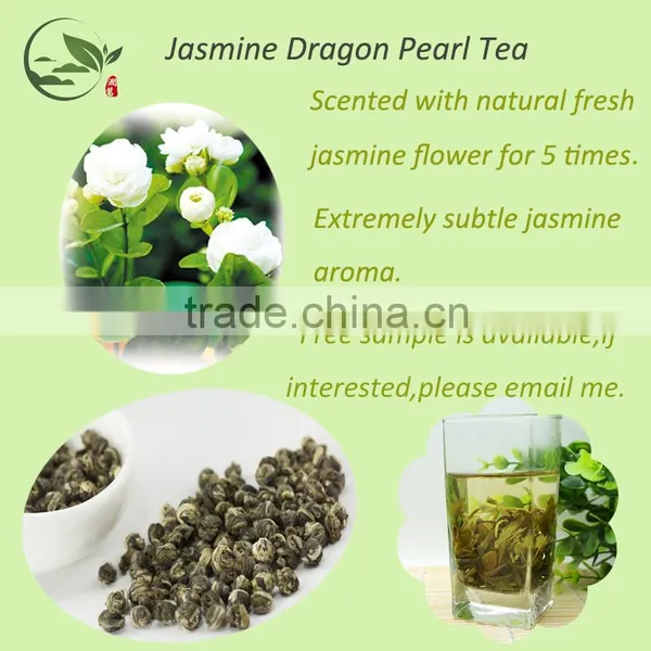 China Premium Natural Scented Jasmine Dragon Pearl Tea Ball Wholesale photo-6