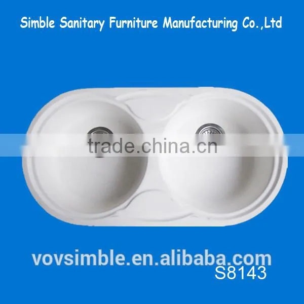 White High Gloss White Kitchen Sink Mixer photo-4