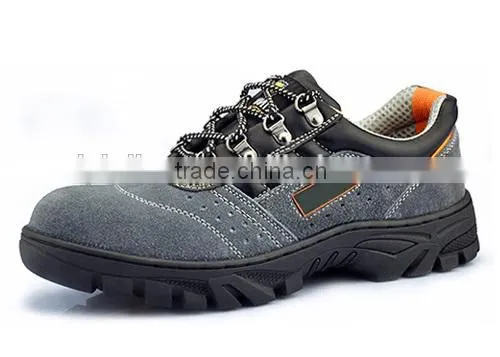 High Temperature Resistant Safety Shoes Suede Leather Rubber Shoes LJXY003 photo-2