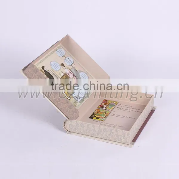 Luxury Book Box Cardboard With Your Own Print photo-2