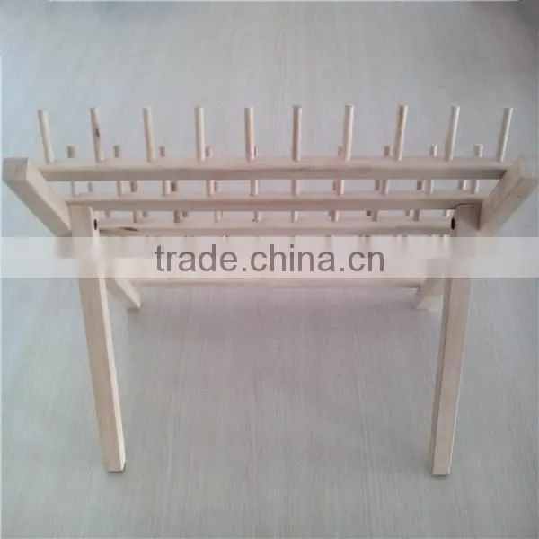 China Supplier New Product Handy Wood Thread Rack 60 Spools photo-2
