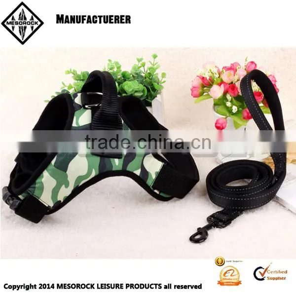 No-Pull Camouflage Color Adjustable Dog Training Walking Collar for Extra Large/Large/Medium Dog Dog Harness photo-3