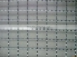 Strong Structure Heavy Duty Brassl Weave Crimped Wire Mesh for Sale photo-2