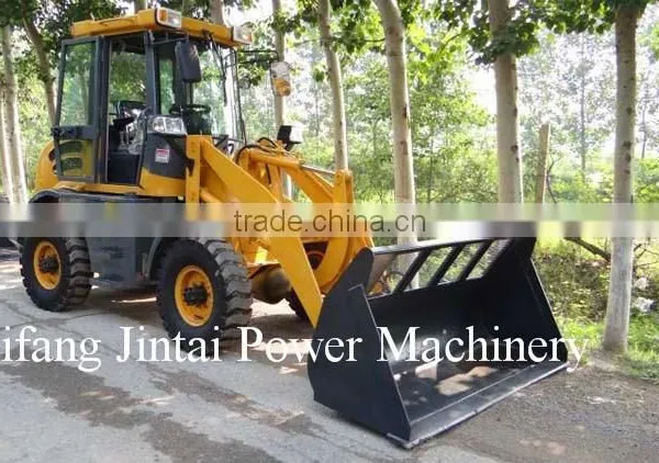 China Latest Export Model ZL12F, 1200KG Mini Wheel Loader . photo-2