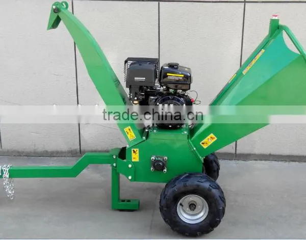 Self Power Wood Chipper Shredder, Robust Petrol Power Wood Chipper, Engine Selectable photo-6