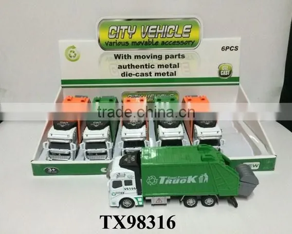 Toy Plastic Garbage Can, Toy Garbage Trucks, Garbage Toy Truck photo-6