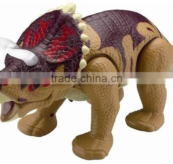 B/O Animatronic Triceratops Dinosaur With Light and Music photo-2