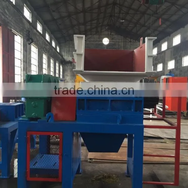 Doulbe Shaft Shredder Machine/color Steel Tile Shredding Equipment photo-2