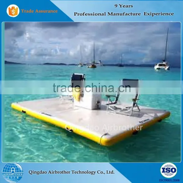 Hot Sale DWF Inflatable Floating Fishing Pontoon Platform for Boats photo-4