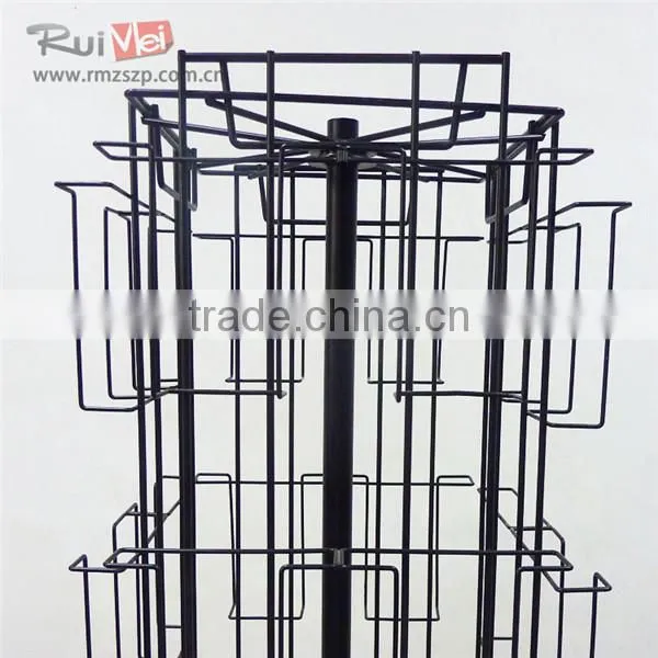 Multi-Tier Removable Rotating Postcard Display Rack photo-2