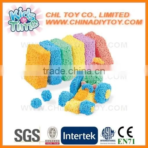 Promotion DIY Kids Aquosity Foam Beads, Colorful Magic Foam Putty, Wholesale Non Dry Intelligent Super Light Clay photo-3