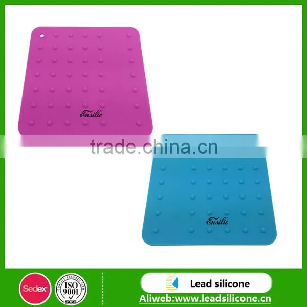 Custom Round 3D Shape Heat Resistant Anti-slide Silicone Cup Coaster,Silicone Cup Mat photo-4