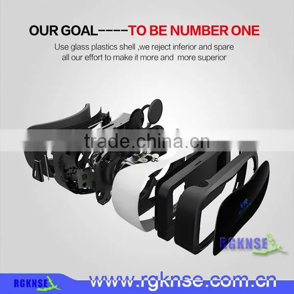China Factory and Good Quality Lower Price Plastic VR Headset All in One VR With High Transparent Optic Resin Material photo-6