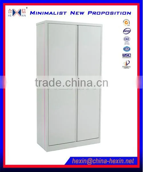 Guangdong Supplier Good Quality Swing Door Filing Cabinet Metal Cupboard Storage Rack photo-4