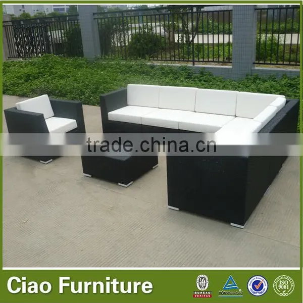 All Weather Outdoor Rattan Modular Sofa Set Garden Furniture photo-5