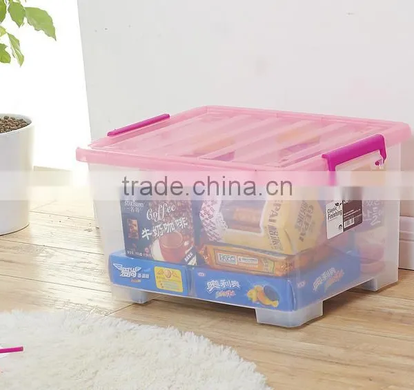 25L Plastic Storage Box For Cloths And Foods Storage Container photo-6