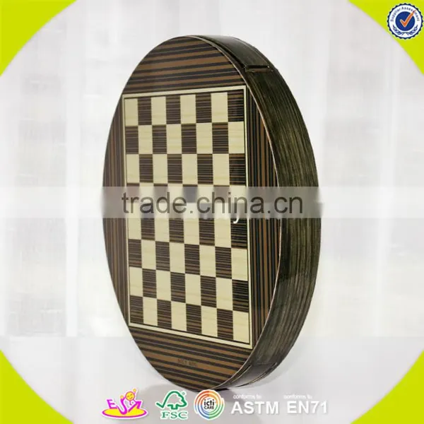 2017 Wholesale Cheap Kids Wooden Chess Game Best Wooden Chess Game W11A054 photo-5
