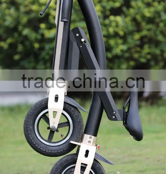 2017 New 350w EBike Black Folding Electric Scooter photo-2