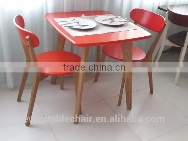 Wood Dining Table and Chair Supreme Chair Price photo-3