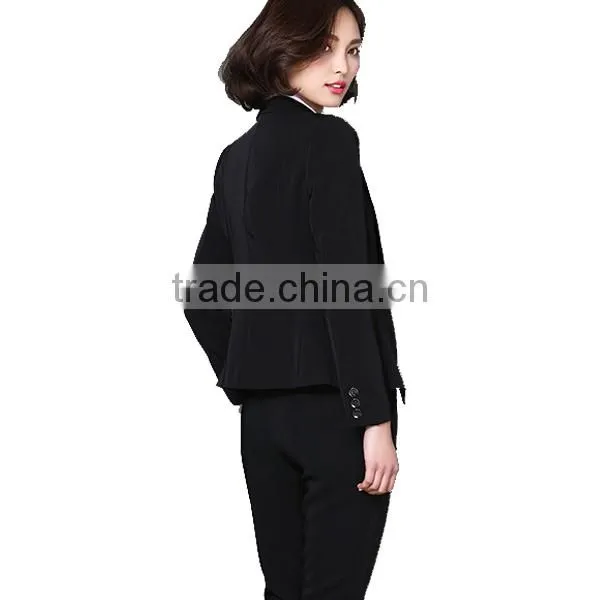 2016 New Style Japan Corporate Ladies Latest Office Uniform Design photo-3