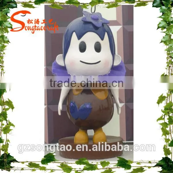 Life Size Artificial Cartoon Statue Fiberglass Cartoon Artificial Statue photo-6