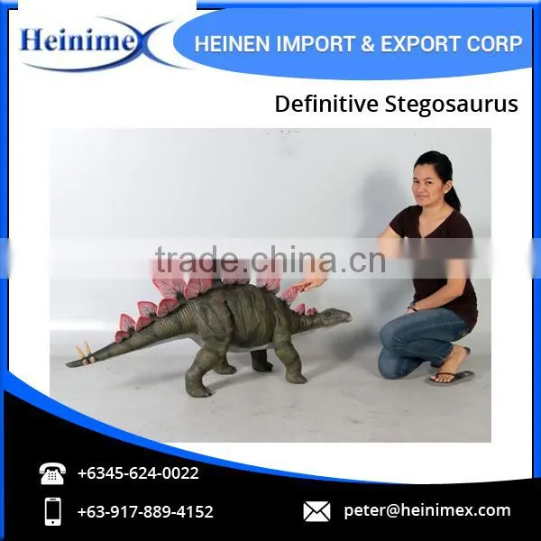 2017 Jurassic Park Best Quality Realistic Dinosaur Stegosaurus photo-2