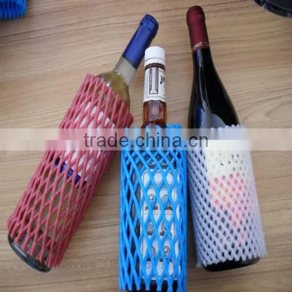Useful Color Red Black EPE Protection Safety Sleeve Net for Bottle photo-6