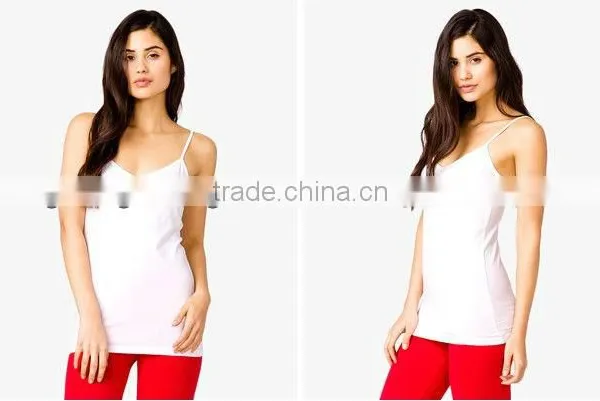 Cotton Spandex Tight Tank Top for Women
