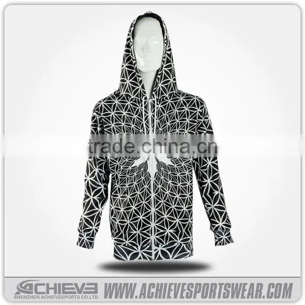 Subliamted 100% Polyester Hoodies for Men, Custom Hoody