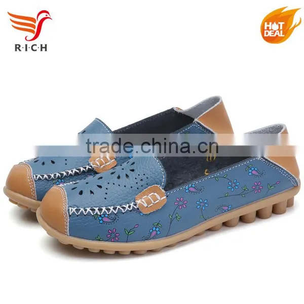Factory Discount Fashion Women Casual Dress Flat Shoes Lady 2017 photo-4