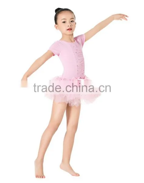 2017 Newest Beauty Girls Bowknot Flower Princess Party Chiffon Kids Tutu Dress photo-4
