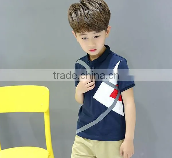 Zm35668a China Import Boys Short Tops Latest New Model t Shirts photo-5