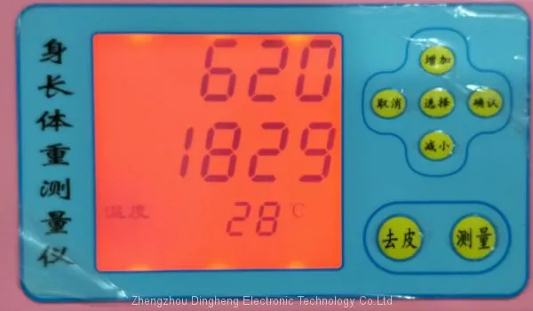 DHM-3000 Electronic Baby Weighing Scale With Height Measurement for Children photo-3