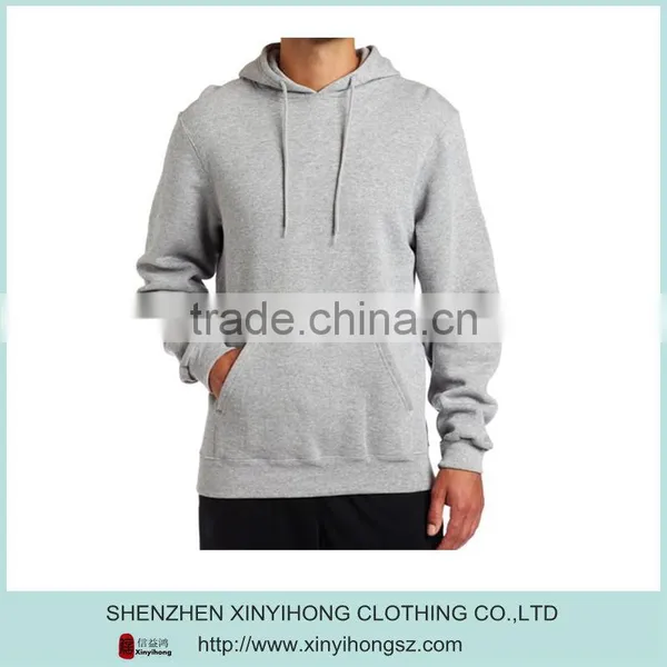 Grey Color 100% Quality Cotton Material Mens Sweater Custom/Hoodies Custom