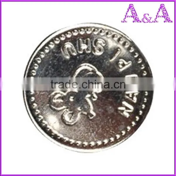 New Style Silver Nickel Free Jeans Button Custom Design Nickel Color Buttons for Jeans Washable and Hand Press photo-4