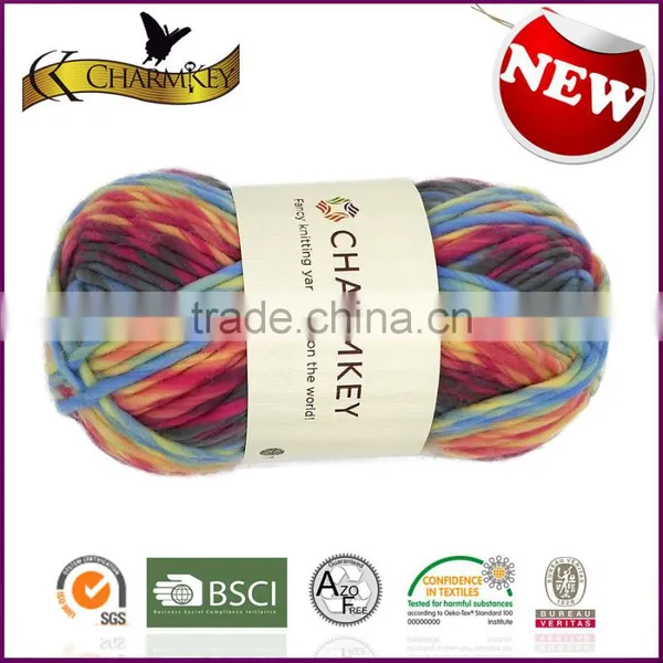 2016 High Quality Crochet Yarn for Hand Knitting Free Sample Available 100% Acrylic Yarn photo-3