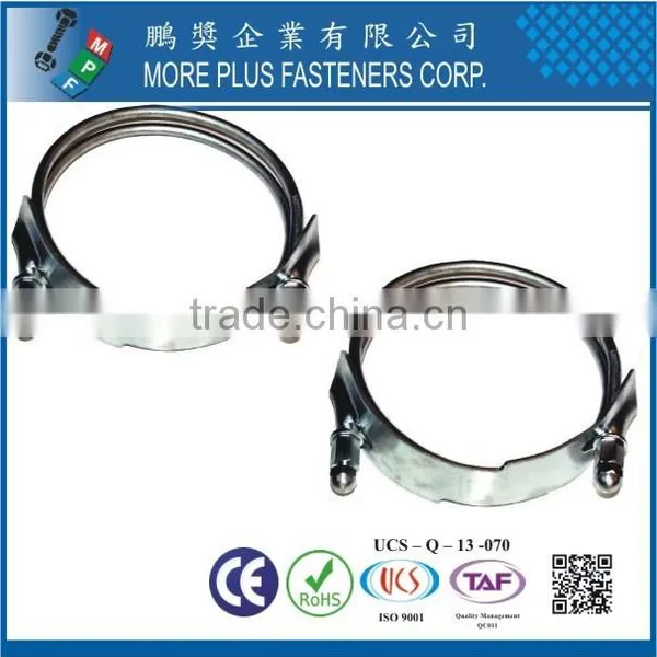 Made in Taiwan Carbon Steel Schlauchklemmen Bridge Hose Clamp Spiral Hose Clamp photo-2